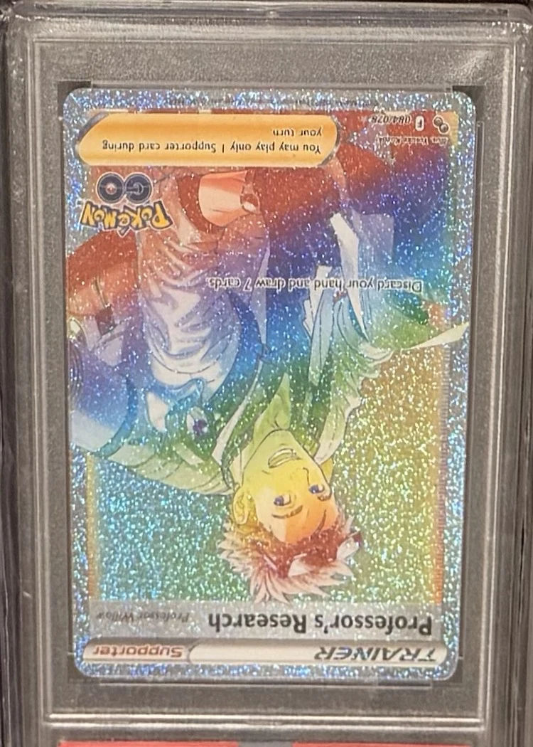 Professor's Research — Professor Willow (rainbow secret), graded PSA 9 — the exact slab for sale