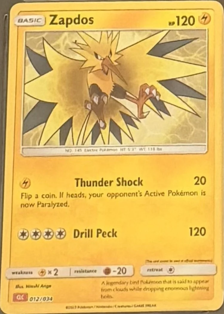 Zapdos (holo, Classic Collection), graded GRADED 9.5 — the exact slab for sale