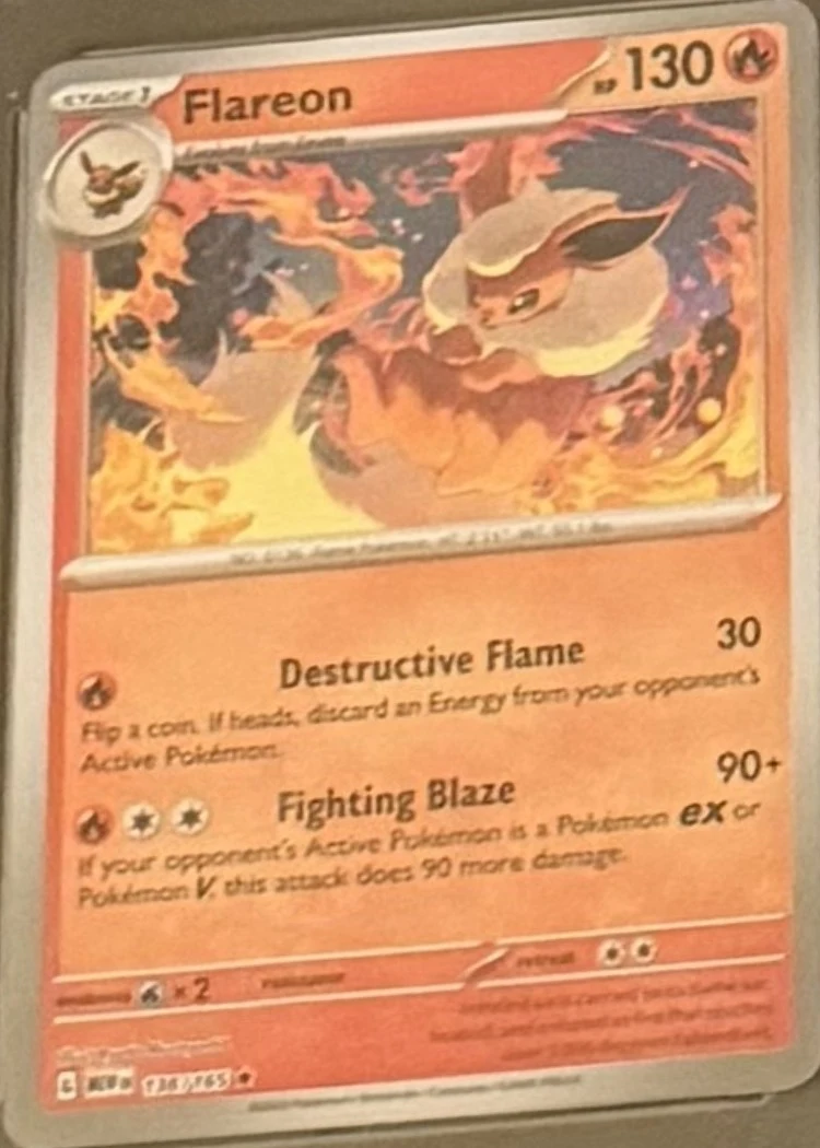 Flareon (holo, 151), graded GRADED 9 — the exact slab for sale
