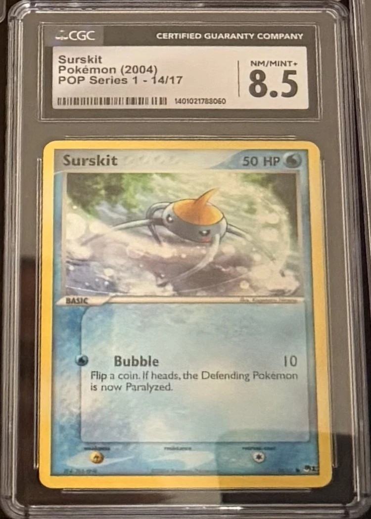 Surskit (POP Series 1), graded CGC 8.5 — the exact slab for sale