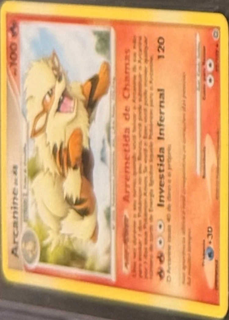 Arcanine (Portuguese, Secret Wonders), graded CGC 6.5 — the exact slab for sale