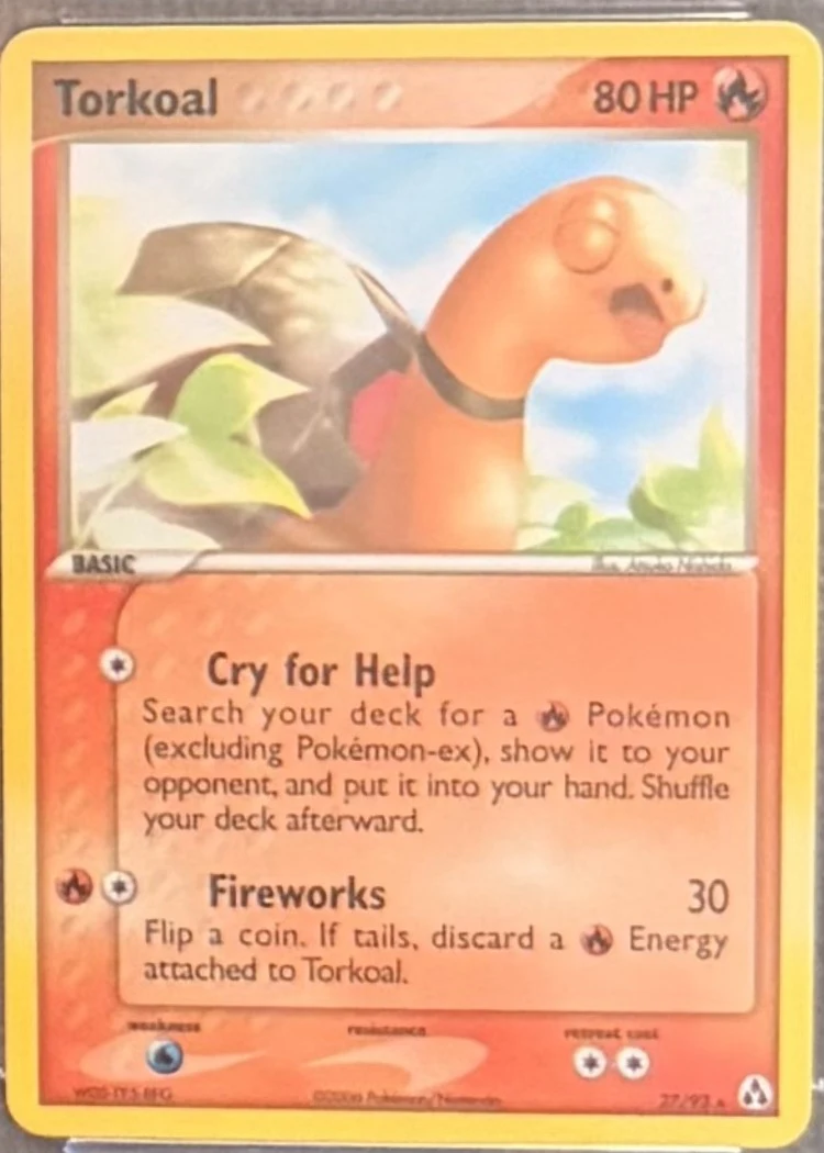 Torkoal (EX Legend Maker), graded CGC 9 — the exact slab for sale