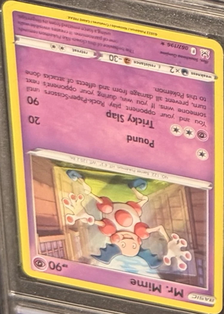 Mr. Mime (Lost Origin), graded GRADED 9.5 — the exact slab for sale