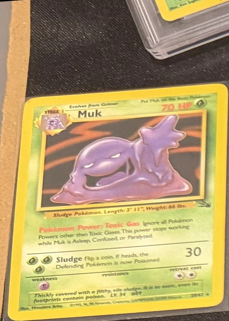 Muk, graded RAW · UNGRADED — the exact slab for sale
