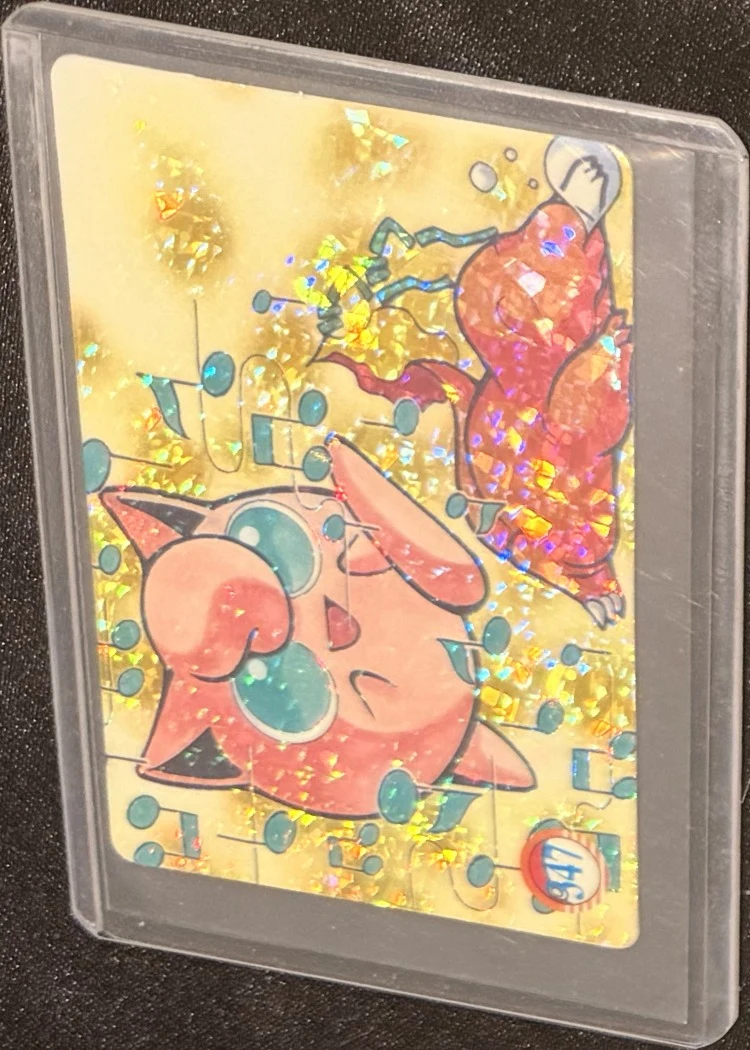 Pocket Monsters prism sticker — Jigglypuff & Slowpoke (music) #347, graded RAW · UNGRADED — the exact slab for sale