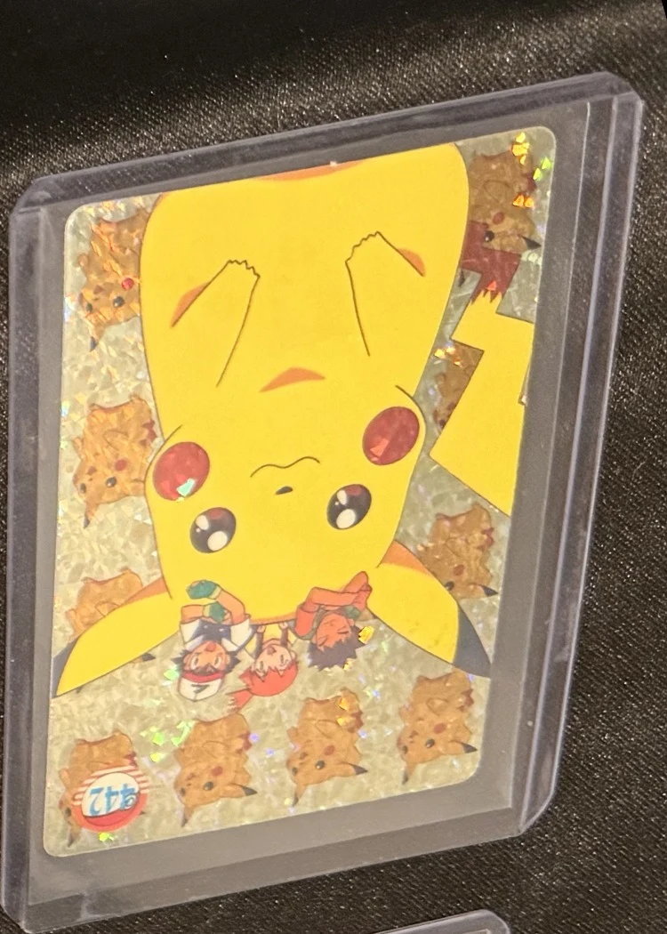 Pocket Monsters prism sticker — Pikachu with Ash & Brock #442, graded RAW · UNGRADED — the exact slab for sale
