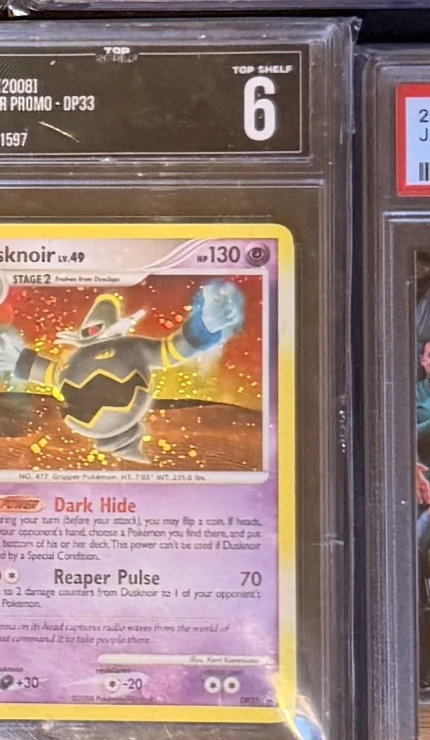 Dusknoir (DP Black Star promo DP33), graded GRADED 6 — the exact slab for sale