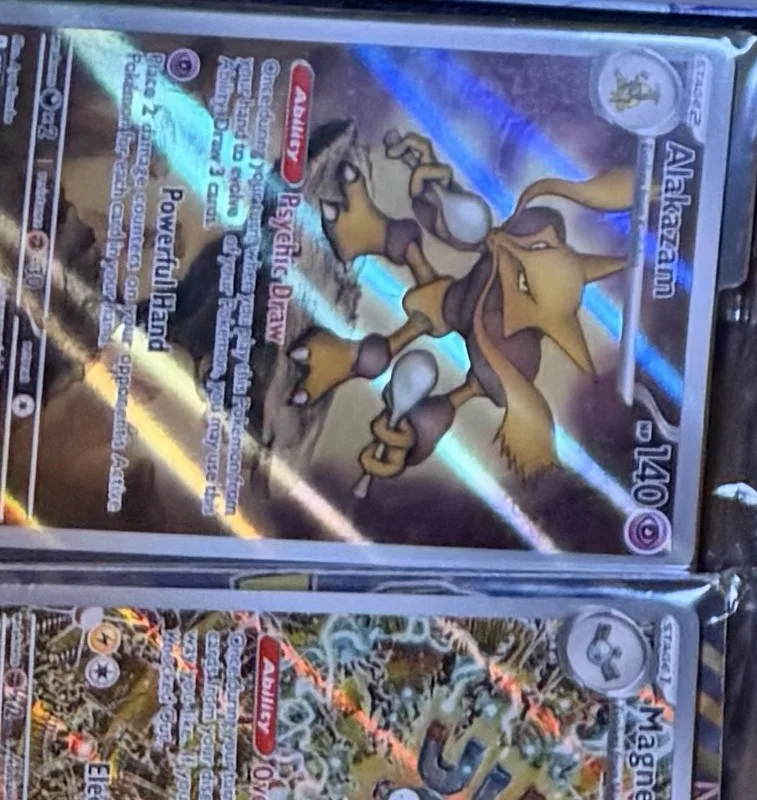 Alakazam full art promo, graded RAW · UNGRADED — the exact slab for sale