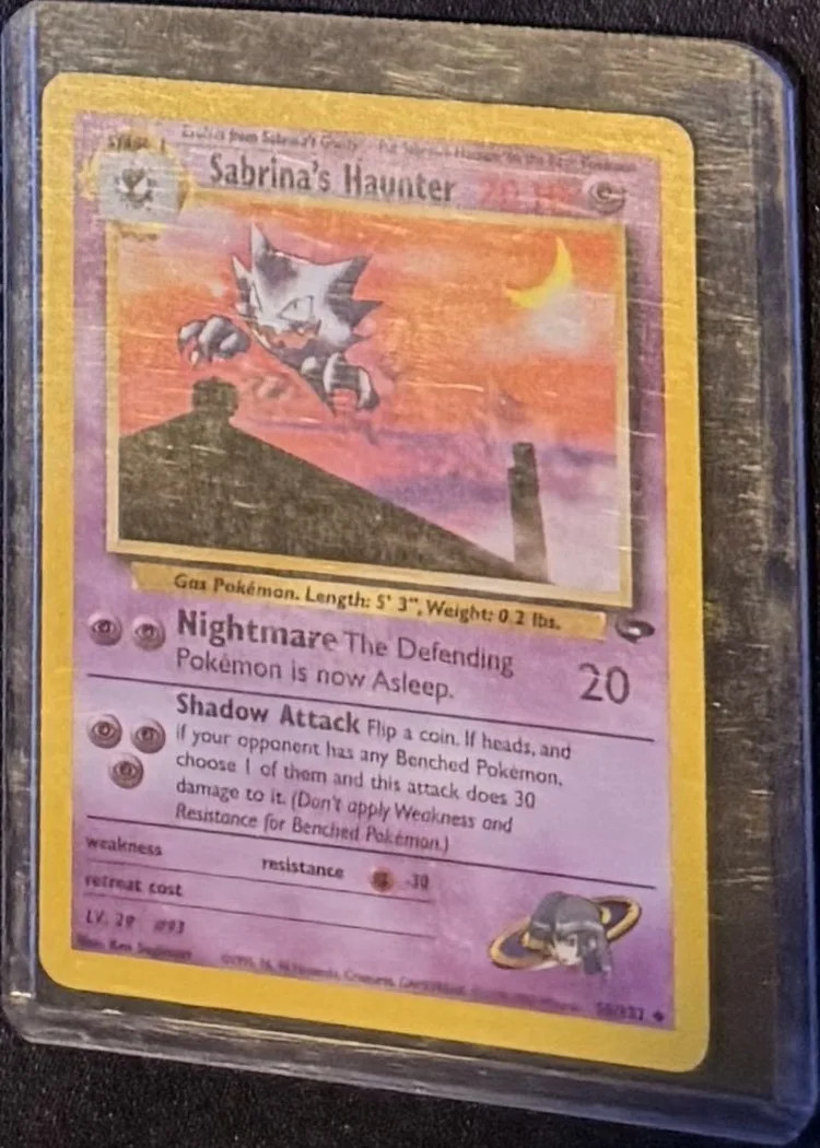 Sabrina's Haunter (Nightmare), graded RAW · UNGRADED — the exact slab for sale