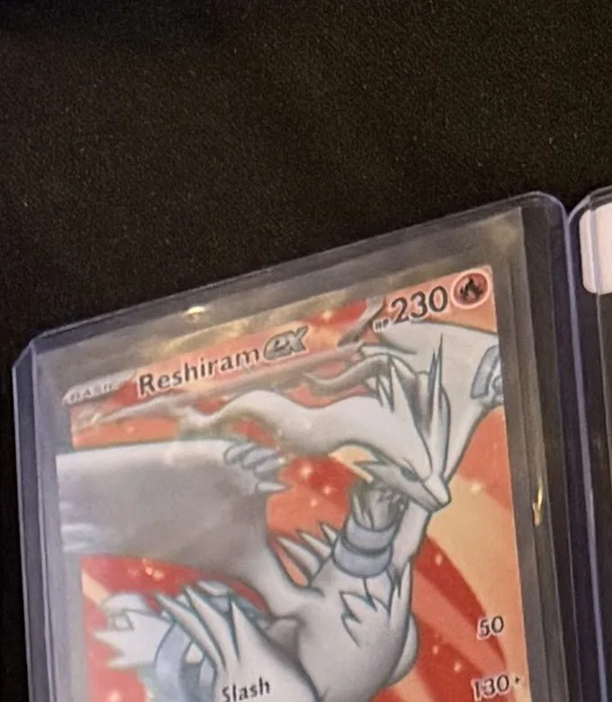 Reshiram ex, graded RAW · UNGRADED — the exact slab for sale