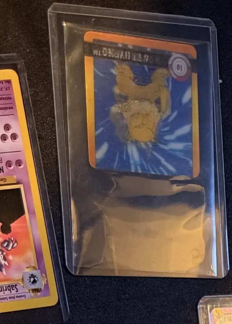 Hypno #97 (Topps Chrome sparkle), graded RAW · UNGRADED — the exact slab for sale