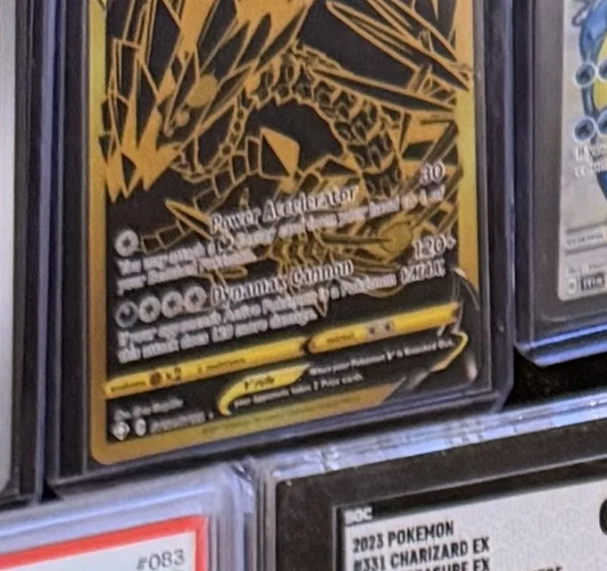 Eternatus V (gold secret), graded RAW · UNGRADED — the exact slab for sale